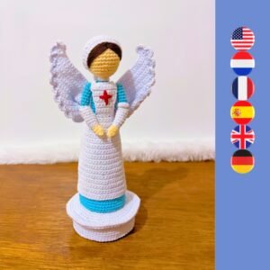 crochet world war nurse, Red Cross nurse