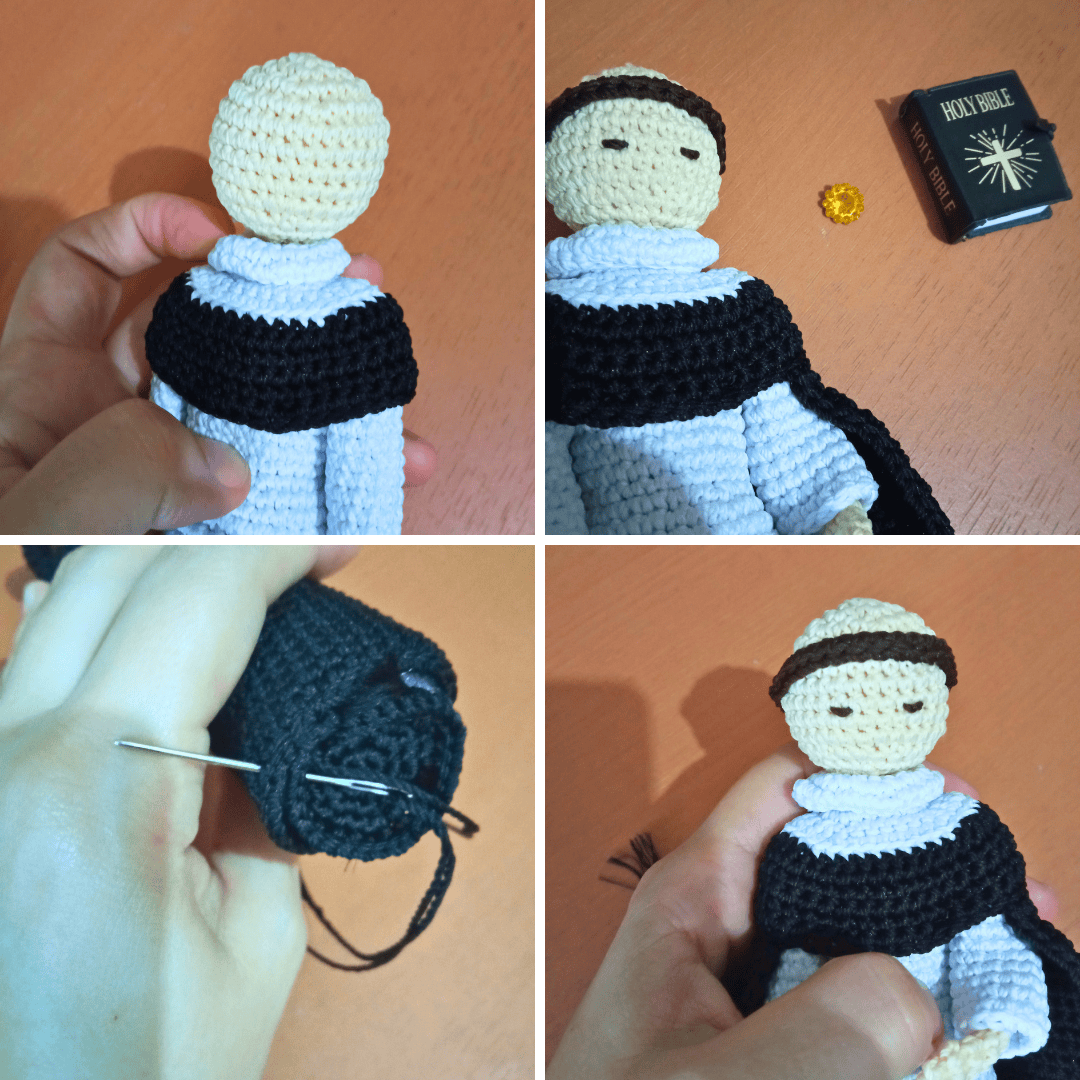 Just a collage of picture I took while making the pattern