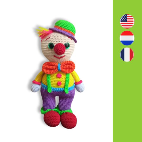 crochet clown