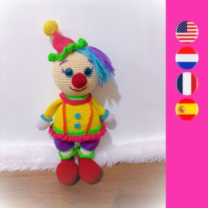 crochet clown