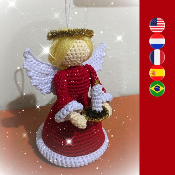 crochet Christmas angel