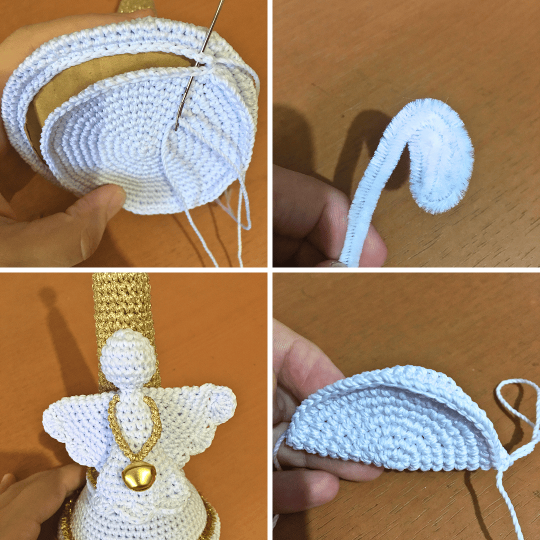 Just a collage of picture I took while making the pattern