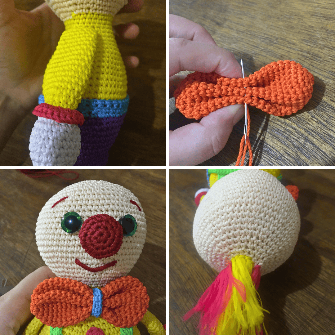 Just a collage of picture I took while making the pattern
