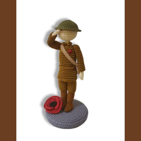 crochet soldier