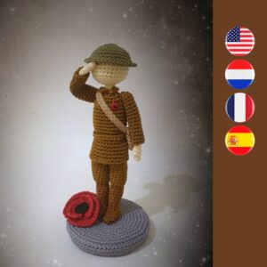 crochet soldier