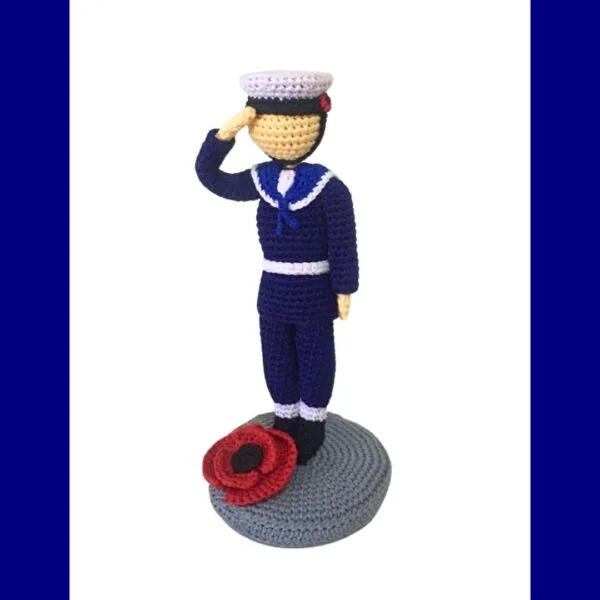 crochet sailor