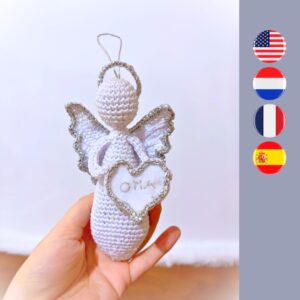 crochet memorial angel