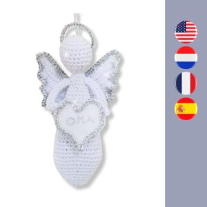 crochet memorial angel
