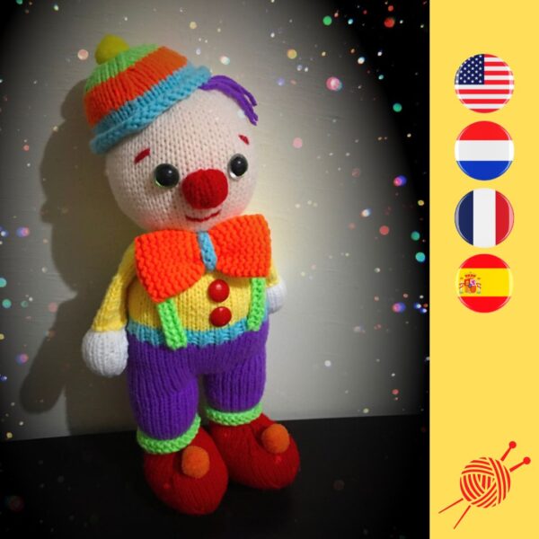 knitted clown