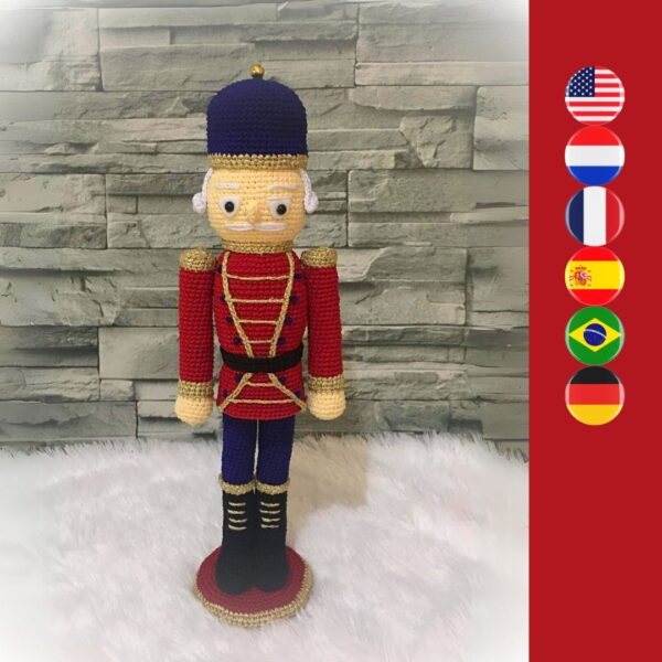 crochet nutcracker