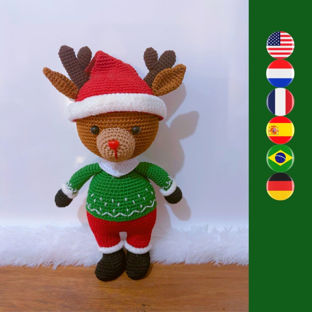 Reindeer (1) crochet Christmas reindeer