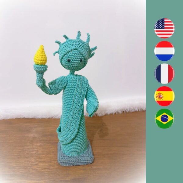 crochet Statue of Liberty