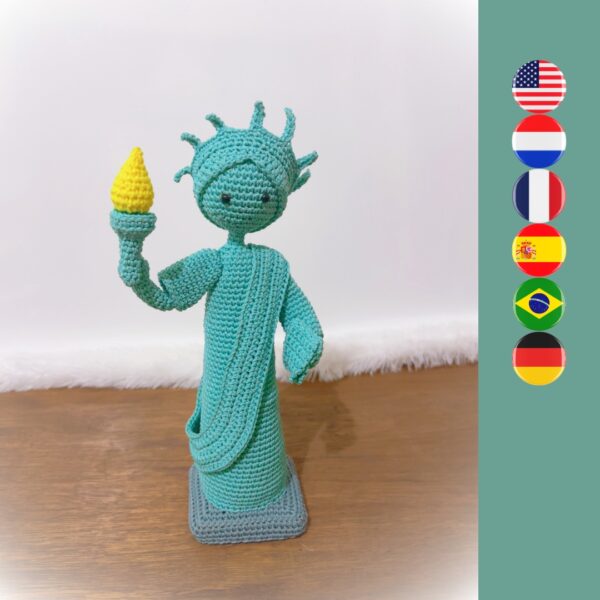 crochet Statue of Liberty