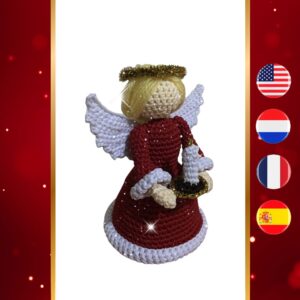 crochet Christmas angel