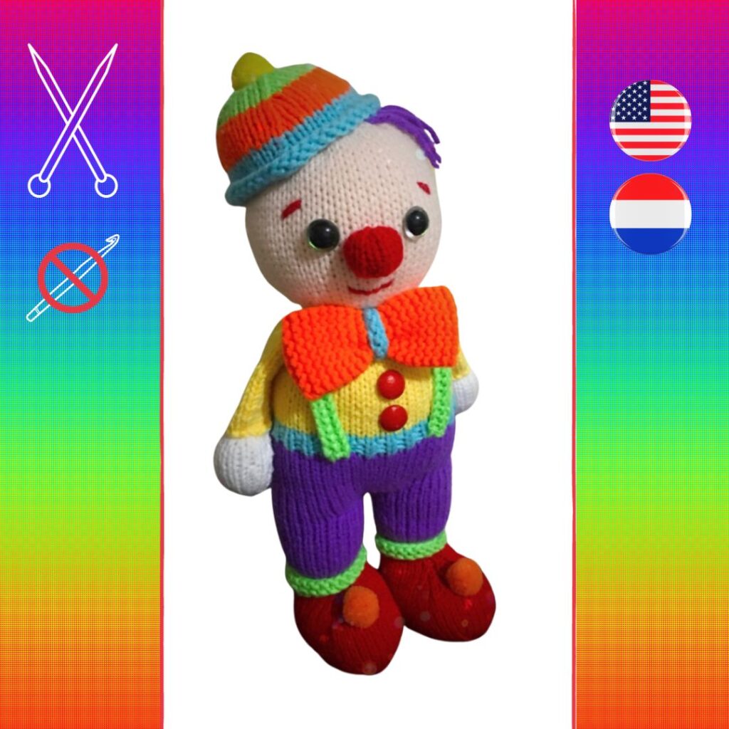 clown tricoté