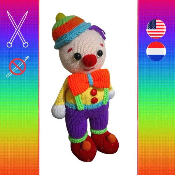 knitted clown