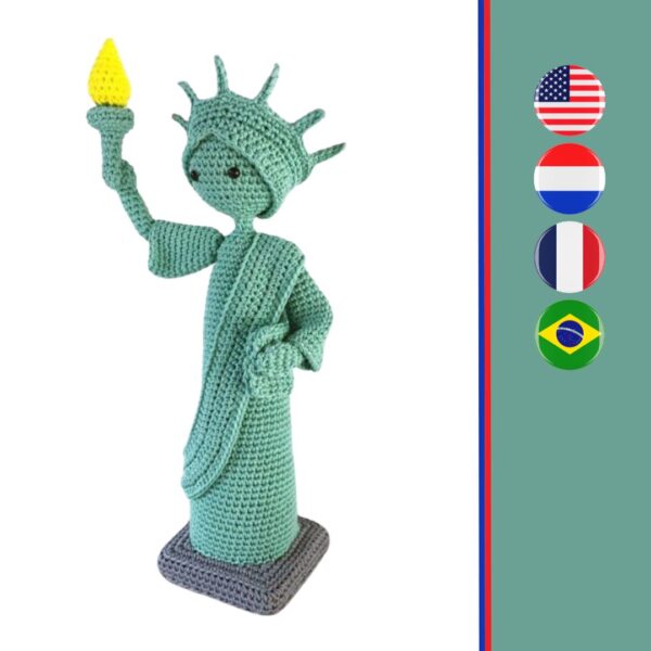 crochet Statue of Liberty
