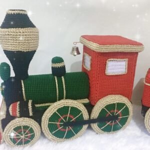 crochet locomotive