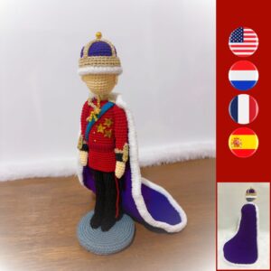 crochet king Charles III