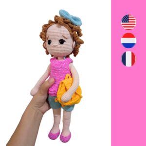 crochet dress-up doll