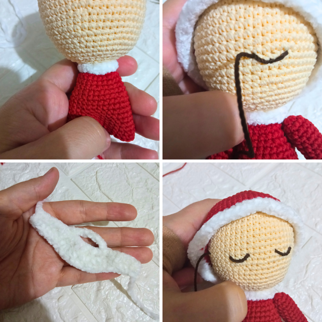 Just a collage of picture I took while making the pattern