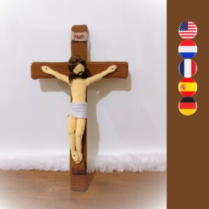 crochet crucifix