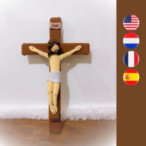 crochet crucifix