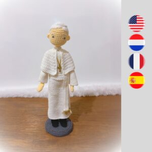 crochet Pope doll