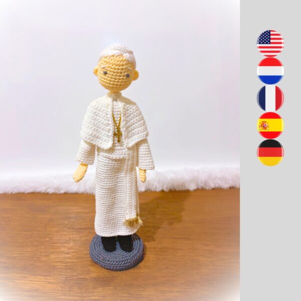 crochet pope doll