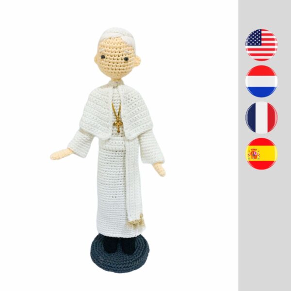 crochet Pope doll