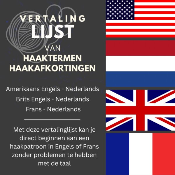 Vertalingen - 125 haakafkortingen en termen