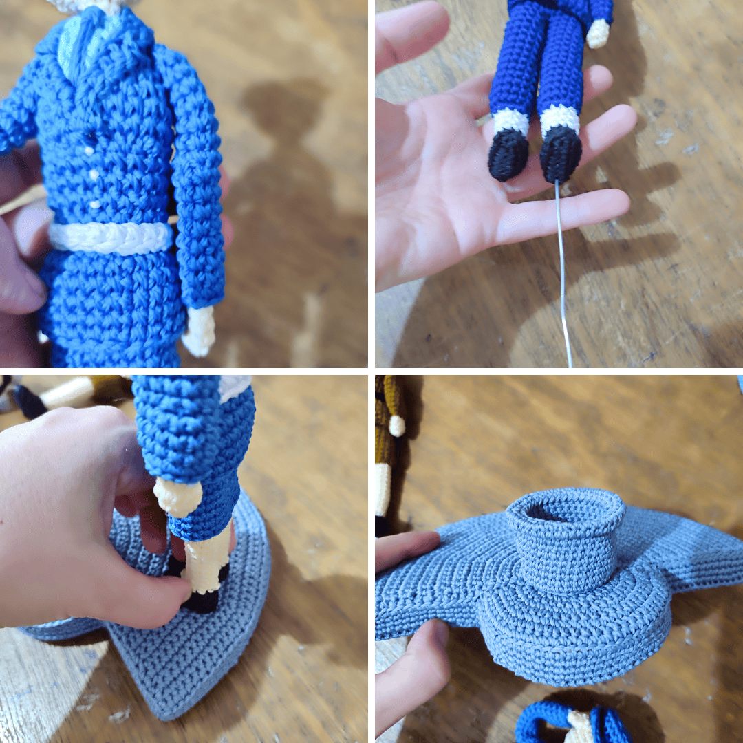 Just a collage of picture I took while making the pattern