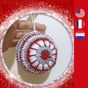 crochet Christmas bauble