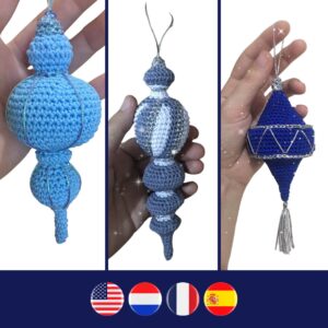 crochet Christmas ornaments