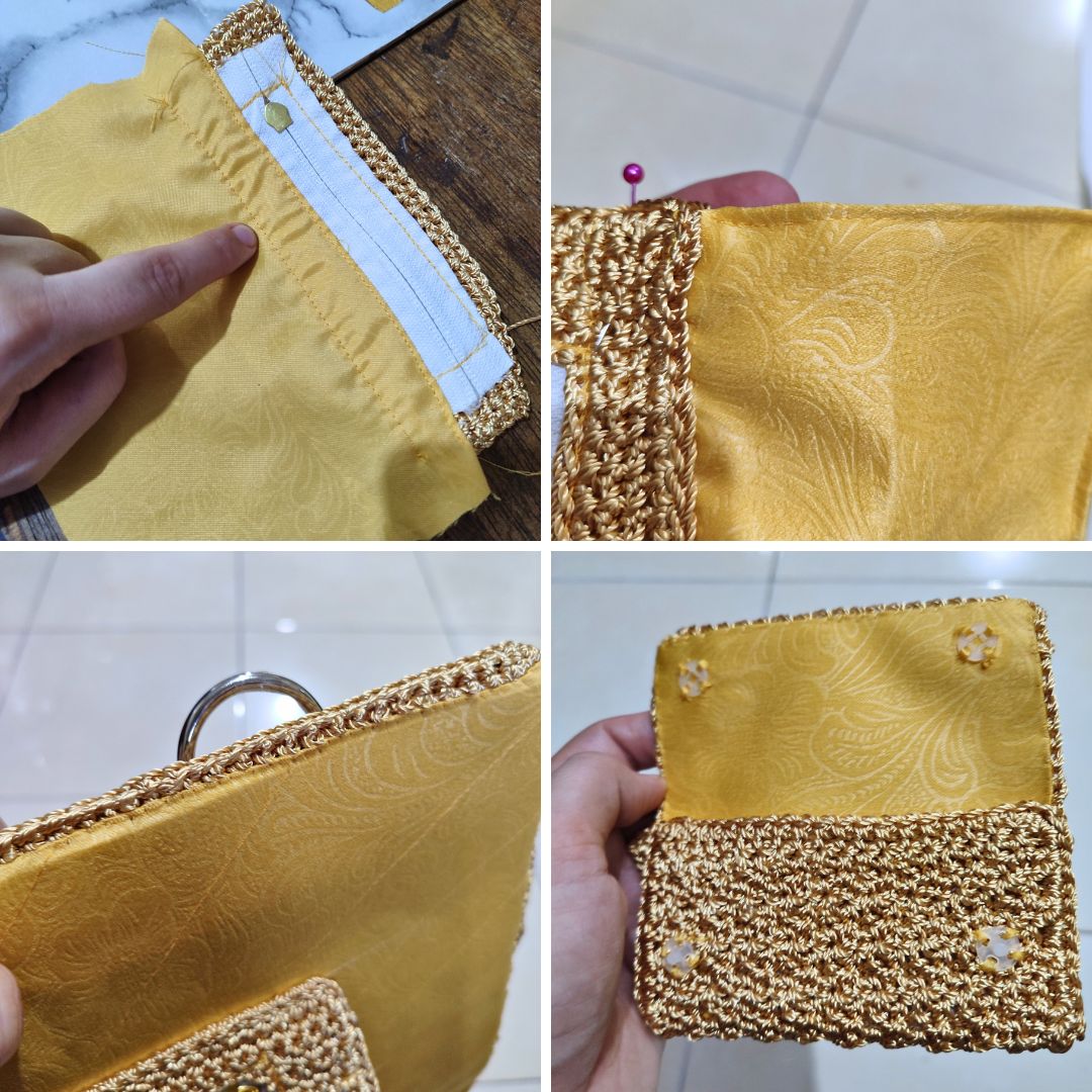 Just a collage of picture I took while making the pattern