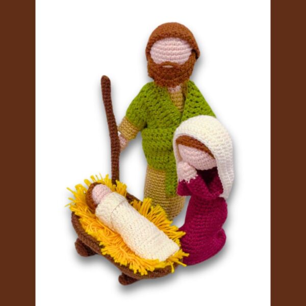 crochet Holy Family