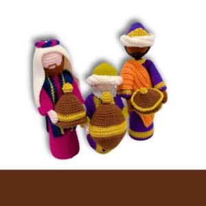 crochet three wise men