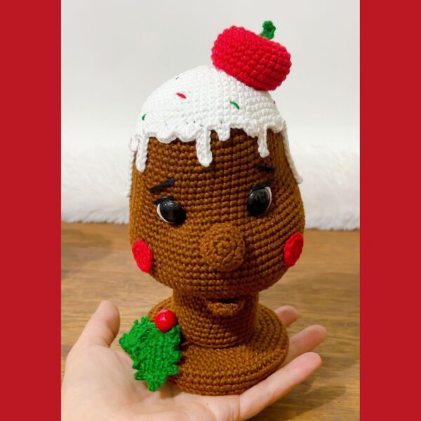 crochet gingerbread man