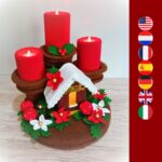 Velas navideñas
