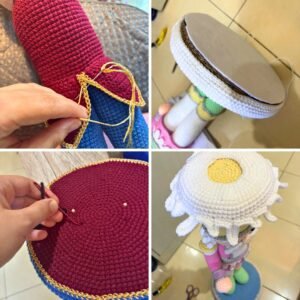 crocheter des casse-noisettes de Noël